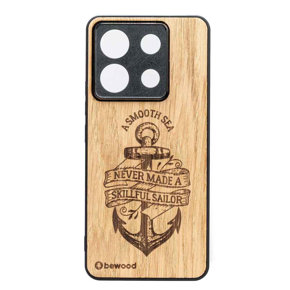 Drewniane Etui Bewood do Xiaomi Redmi Note 13 5G KOTWICA DĄB (1)