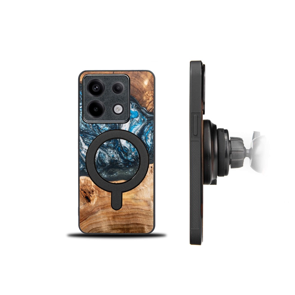 Etui Bewood Unique do Xiaomi Redmi Note 13 5G - Planets - Ziemia (2)