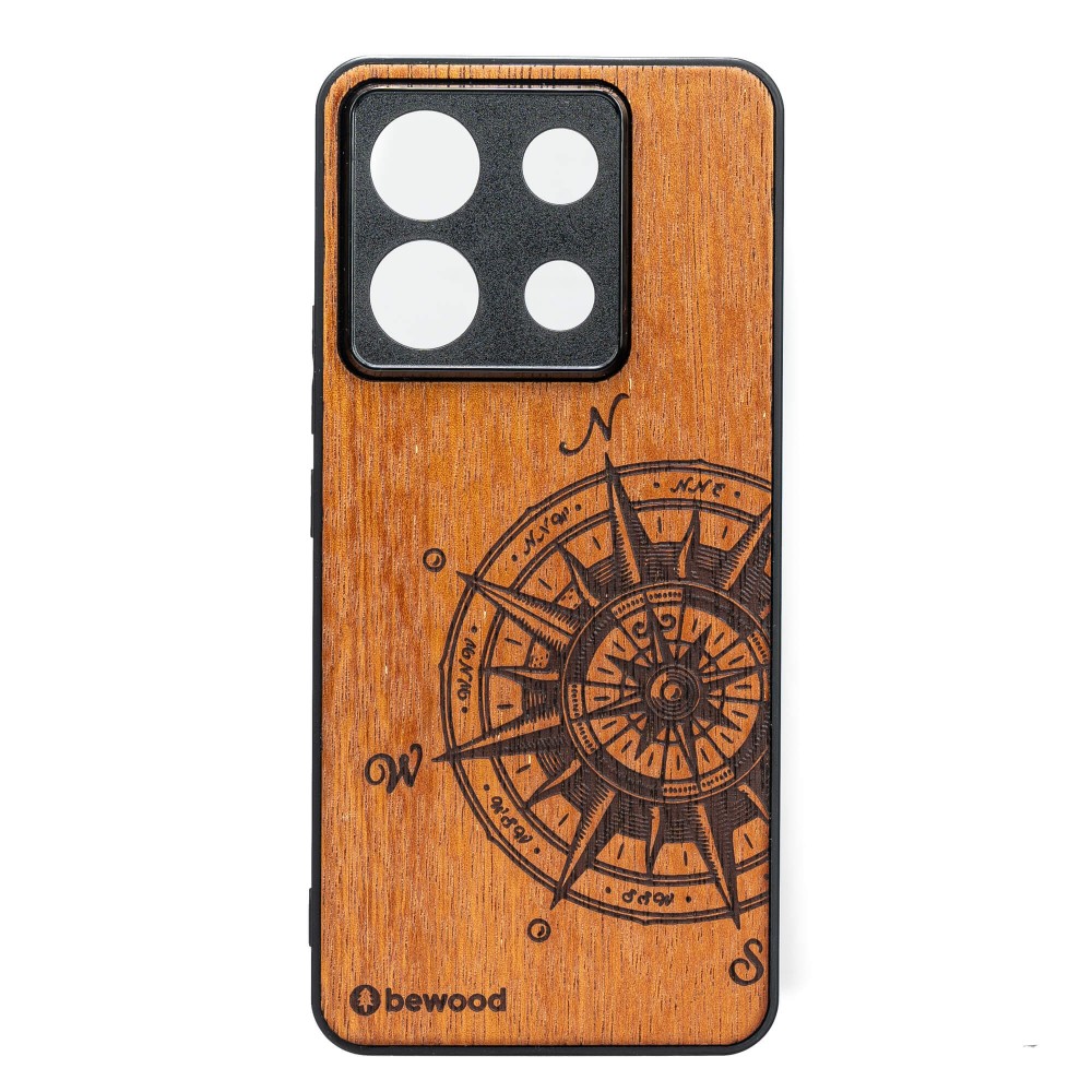 Drewniane Etui Bewood do Xiaomi Redmi Note 13 Pro 5G TRAVELER MERBAU (1)