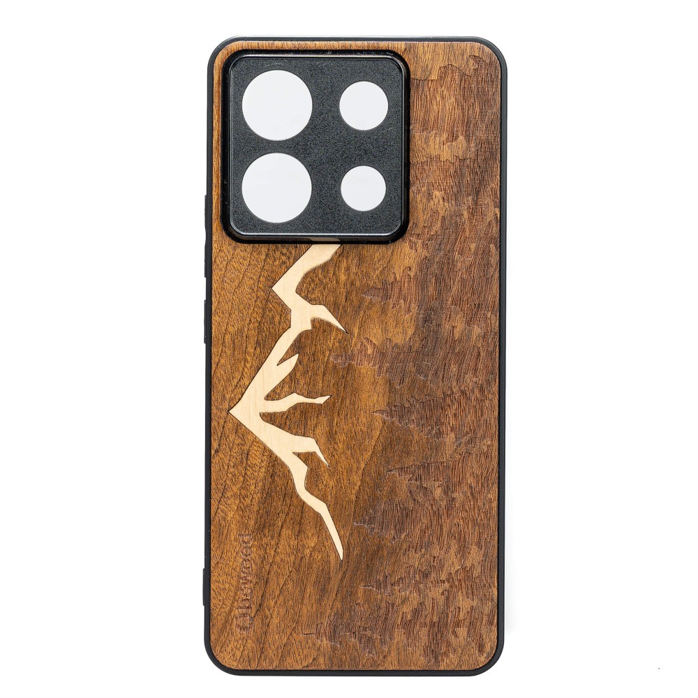 Drewniane Etui Bewood do Xiaomi Redmi Note 13 Pro 5G GÓRY IMBUIA (1)