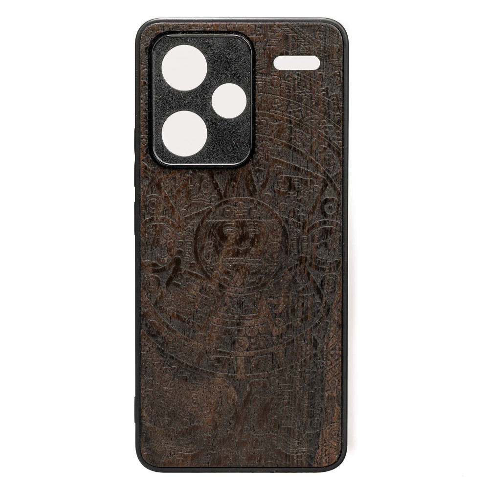 Drewniane Etui Bewood do Xiaomi Redmi Note 13 Pro Plus 5G KALENDARZ AZTECKI ZIRICOTE (1)