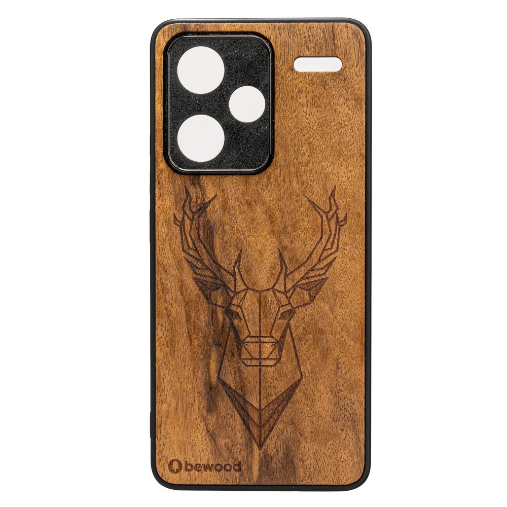 Xiaomi Redmi Note 13 Pro Plus 5G Deer Imbuia Bewood Wood Case (1)