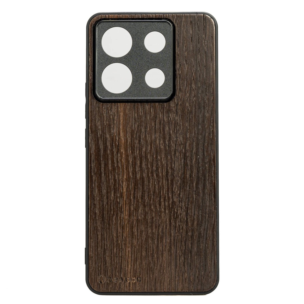 Drewniane Etui Bewood do Xiaomi Redmi Note 13 Pro 5G DĄB WĘDZONY (1)