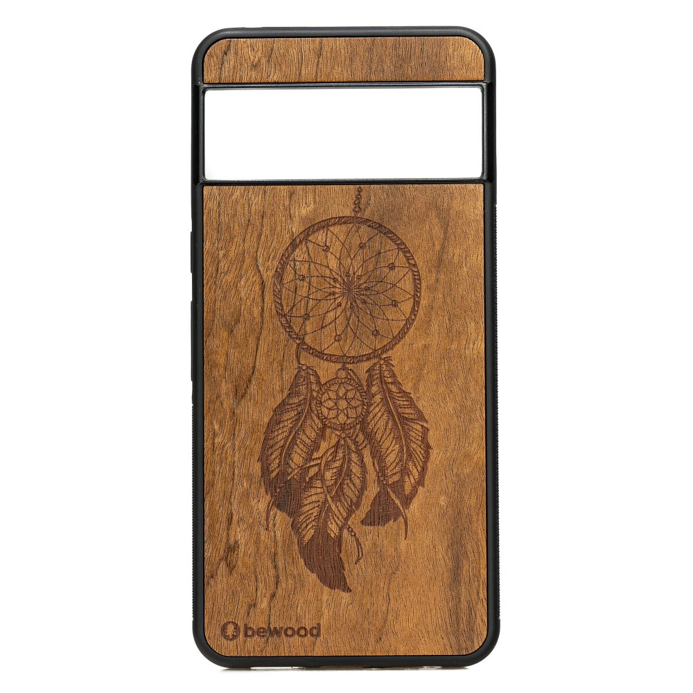 Drewniane Etui Bewood do Google Pixel 8 Pro ŁAPACZ SNÓW IMBUIA (1)