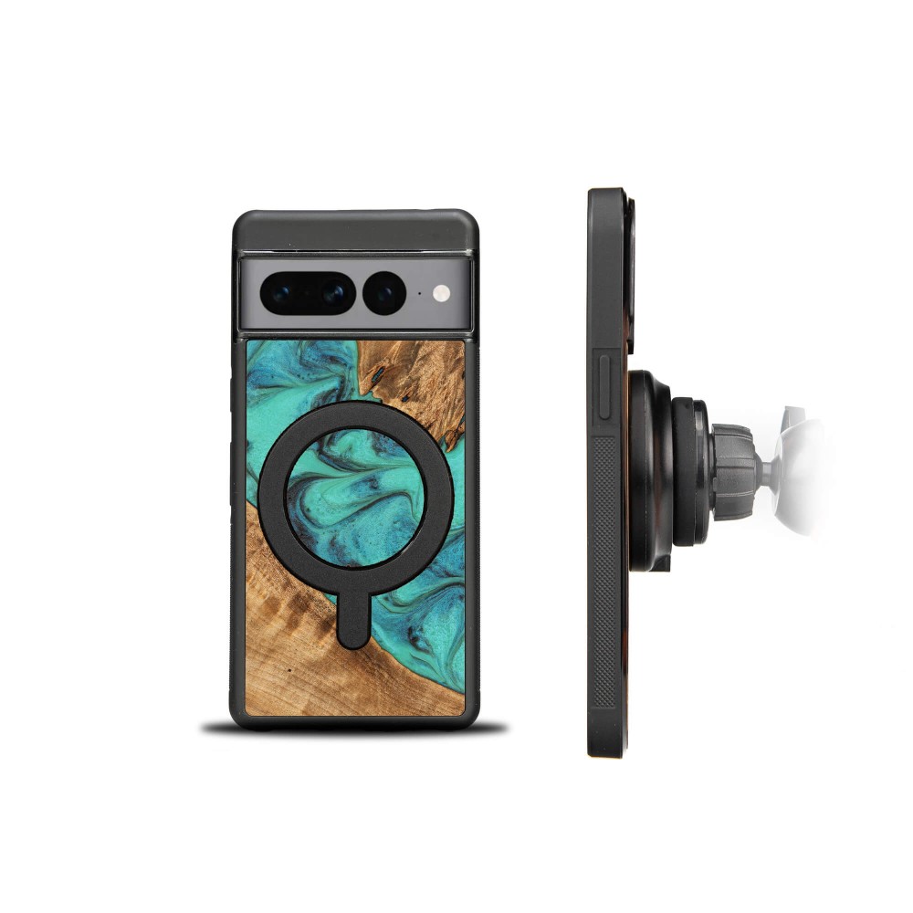 Etui Bewood Unique do Google Pixel 7 Pro - Turquoise (2)