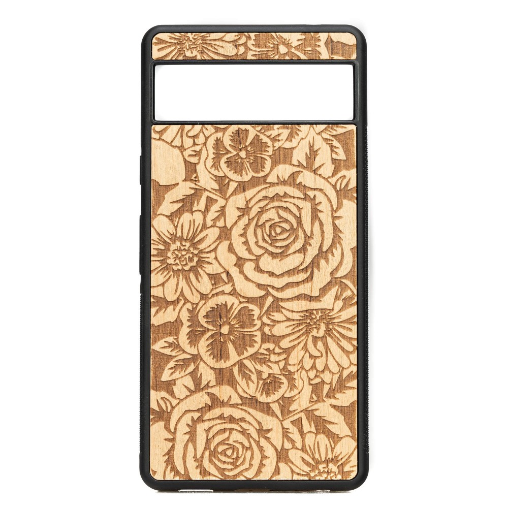 Drewniane Etui Bewood do Google Pixel 7A RÓŻE ANIEGRE (1)