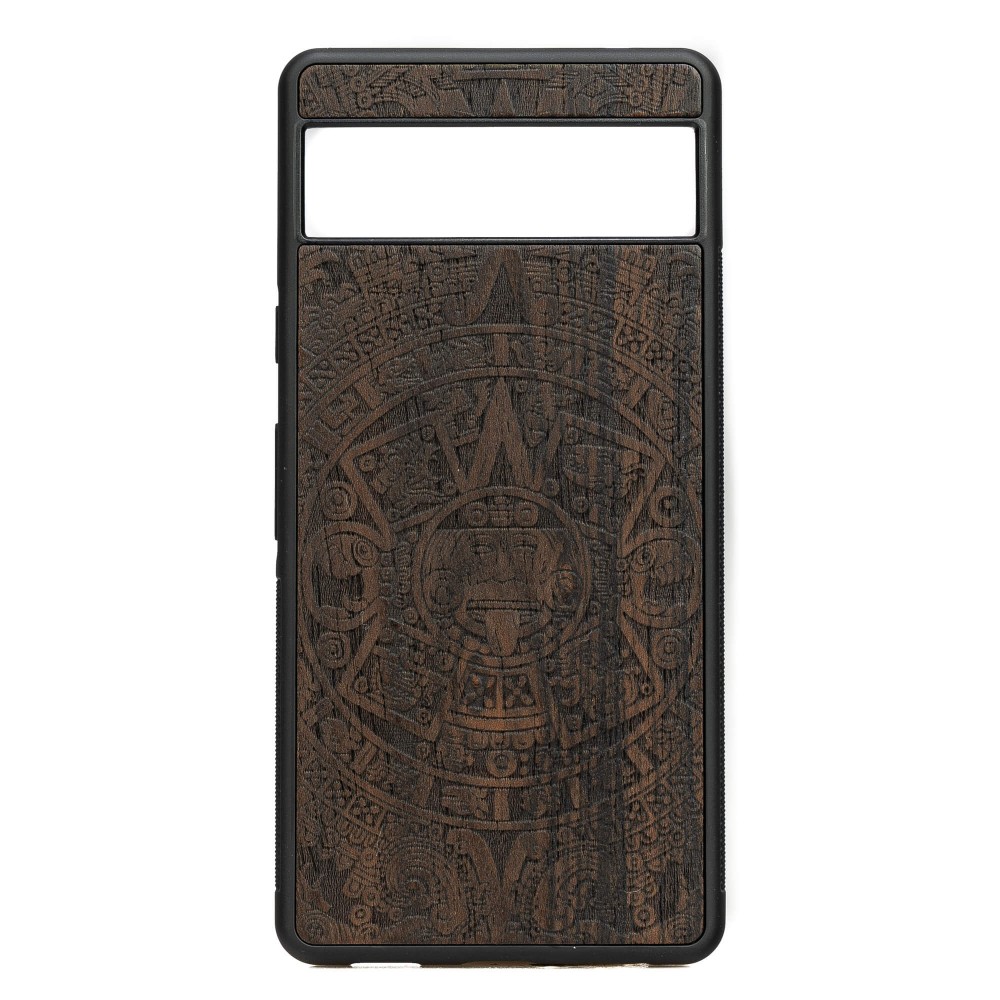 Drewniane Etui Bewood do Google Pixel 7A KALENDARZ AZTECKI ZIRICOTE (1)