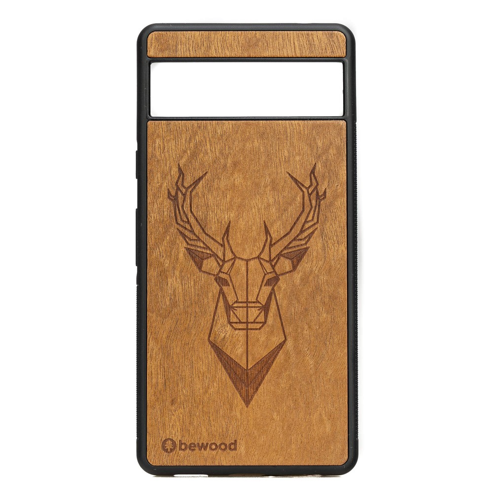 Drewniane Etui Bewood do Google Pixel 7A JELEŃ IMBUIA (1)