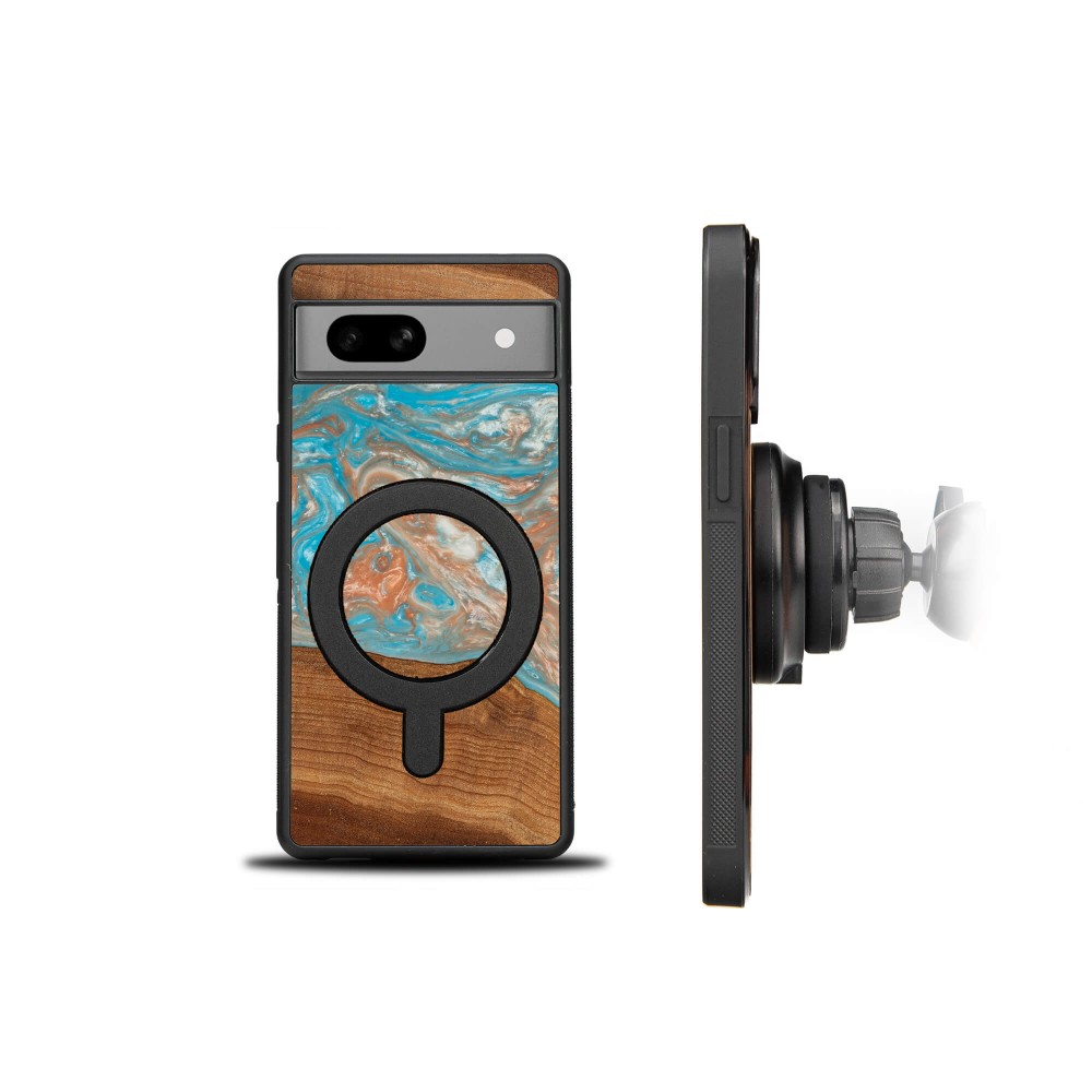 Etui Bewood Unique do Google Pixel 7A - Planets - Saturn (2)