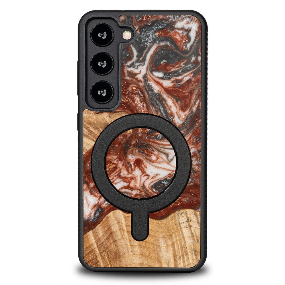 Etui Bewood Unique na Samsung Galaxy S23 - Planets - Wenus z MagSafe (1)