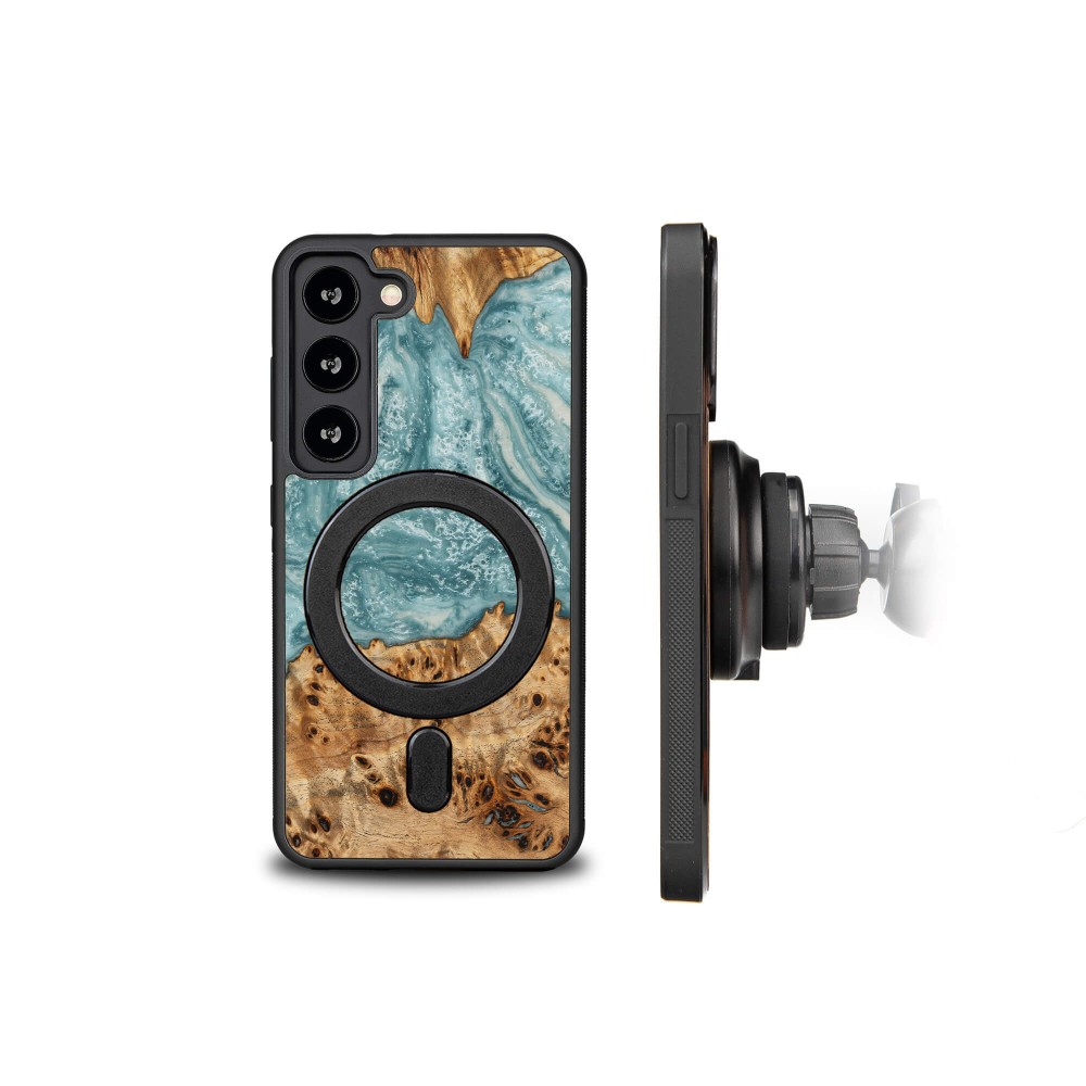 Etui Bewood Unique na Samsung Galaxy S23 - Planets - Uran z MagSafe (2)