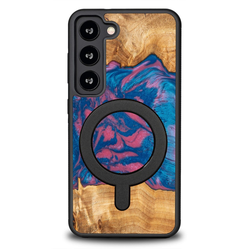 Etui Bewood Unique na Samsung Galaxy S23 - Neons - Vegas z MagSafe (1)