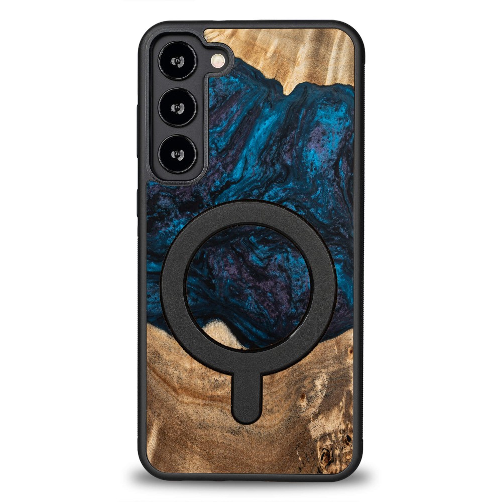 Etui Bewood Unique na Samsung Galaxy S23 Plus - Planets - Neptun z MagSafe (1)