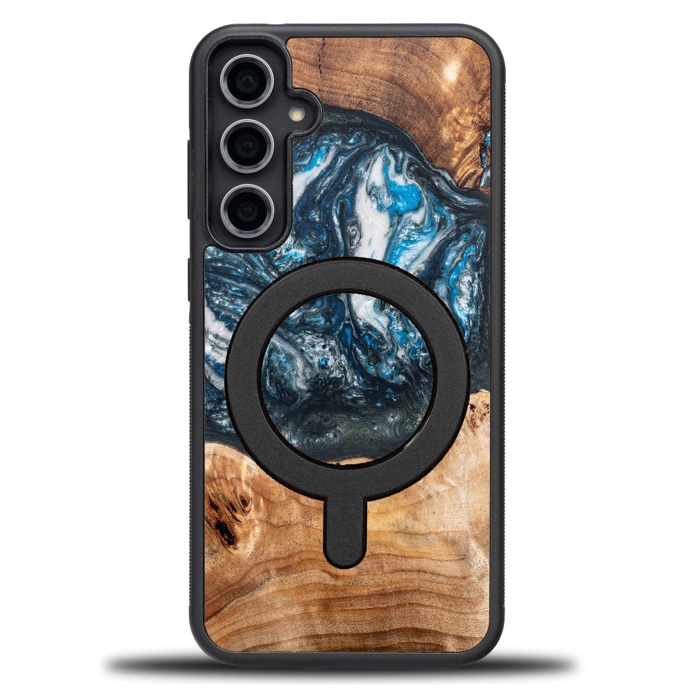 Etui Bewood Unique na Samsung Galaxy S23 FE - Planets - Ziemia z MagSafe (1)