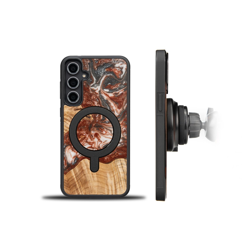 Etui Bewood Unique na Samsung Galaxy S23 FE - Planets - Wenus z MagSafe (2)