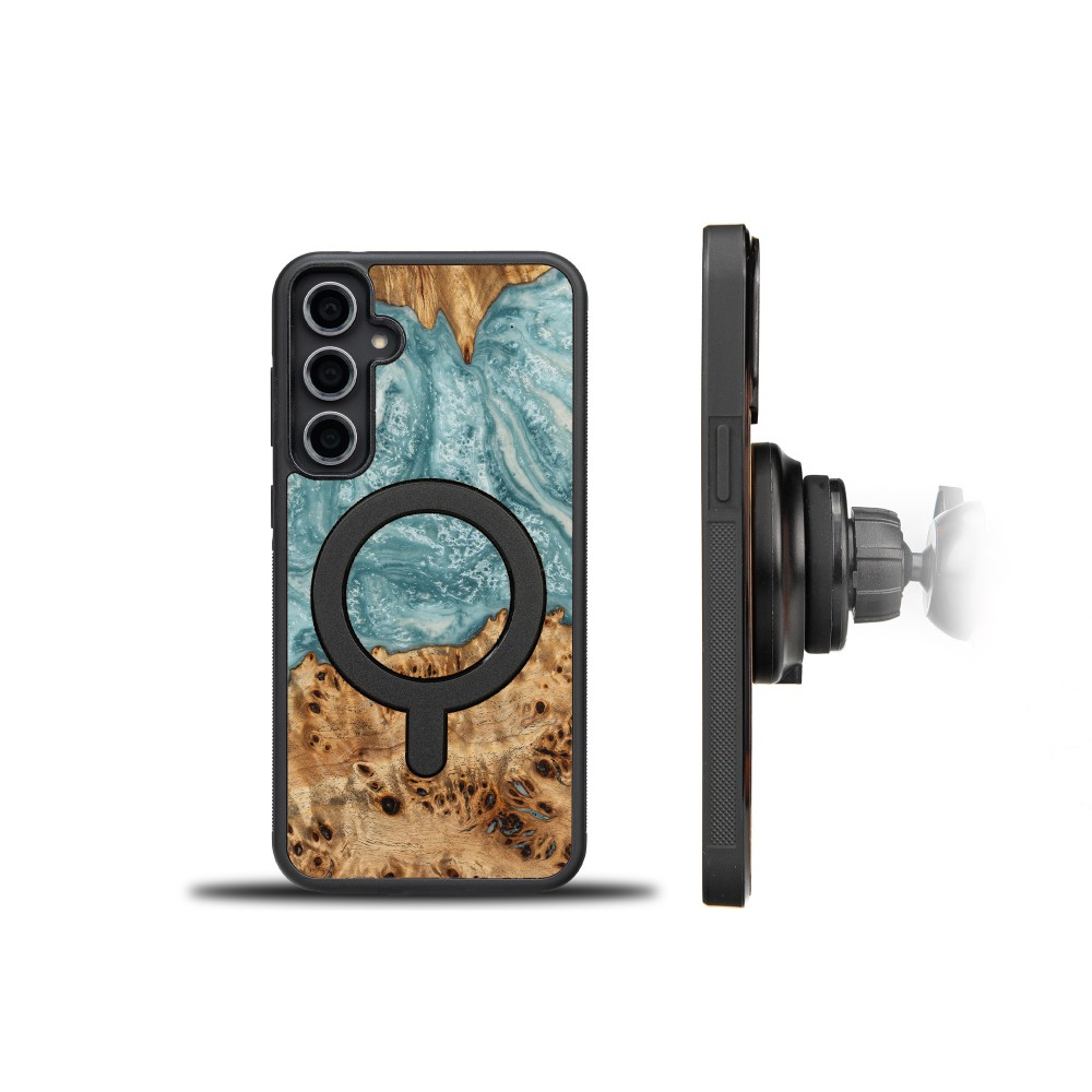 Etui Bewood Unique na Samsung Galaxy S23 FE - Planets - Uran z MagSafe (2)