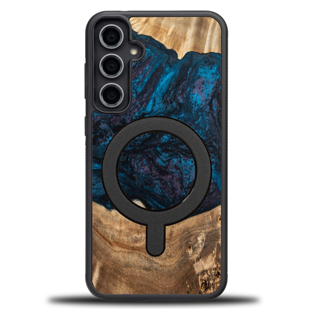 Etui Bewood Unique na Samsung Galaxy S23 FE - Planets - Neptun z MagSafe (1)