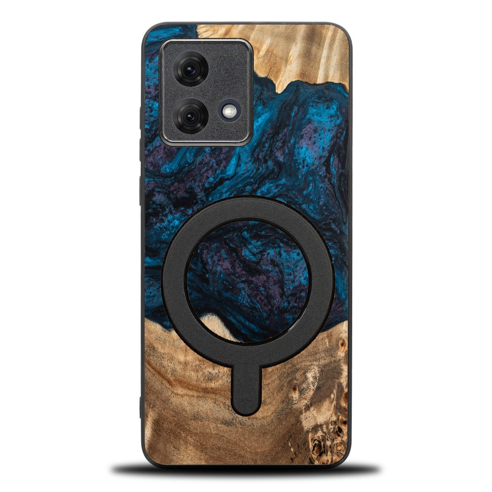 Etui Bewood Unique do Motorola G84 5G - Planets - Neptun z MagSafe (1)