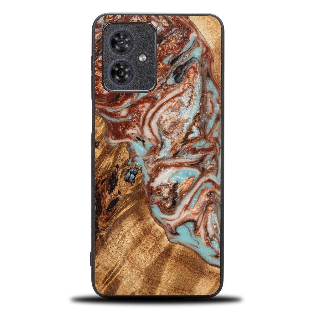 Etui Bewood Unique do Motorola G54 5G - Planets - Jowisz (1)
