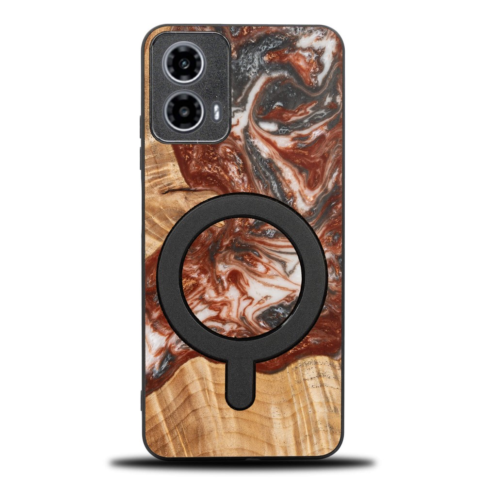 Etui Bewood Unique do Motorola G34 5G - Planets - Wenus z MagSafe (1)