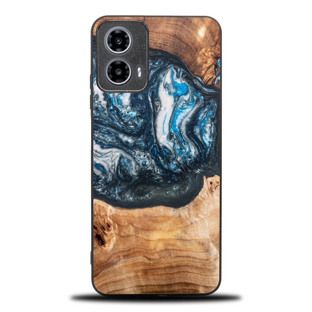 Etui Bewood Unique do Motorola G34 5G - Planets - Ziemia (1)