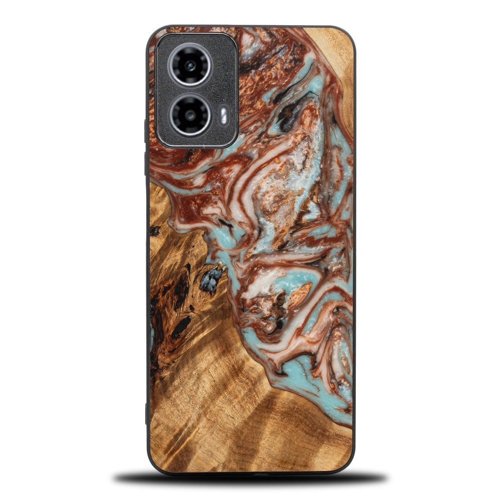 Etui Bewood Unique do Motorola G34 5G - Planets - Jowisz (1)