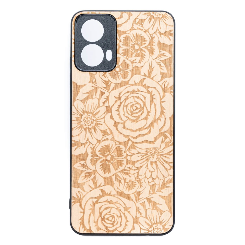 Drewniane Etui Bewood do Motorola G34 5G RÓŻE ANIEGRE (1)