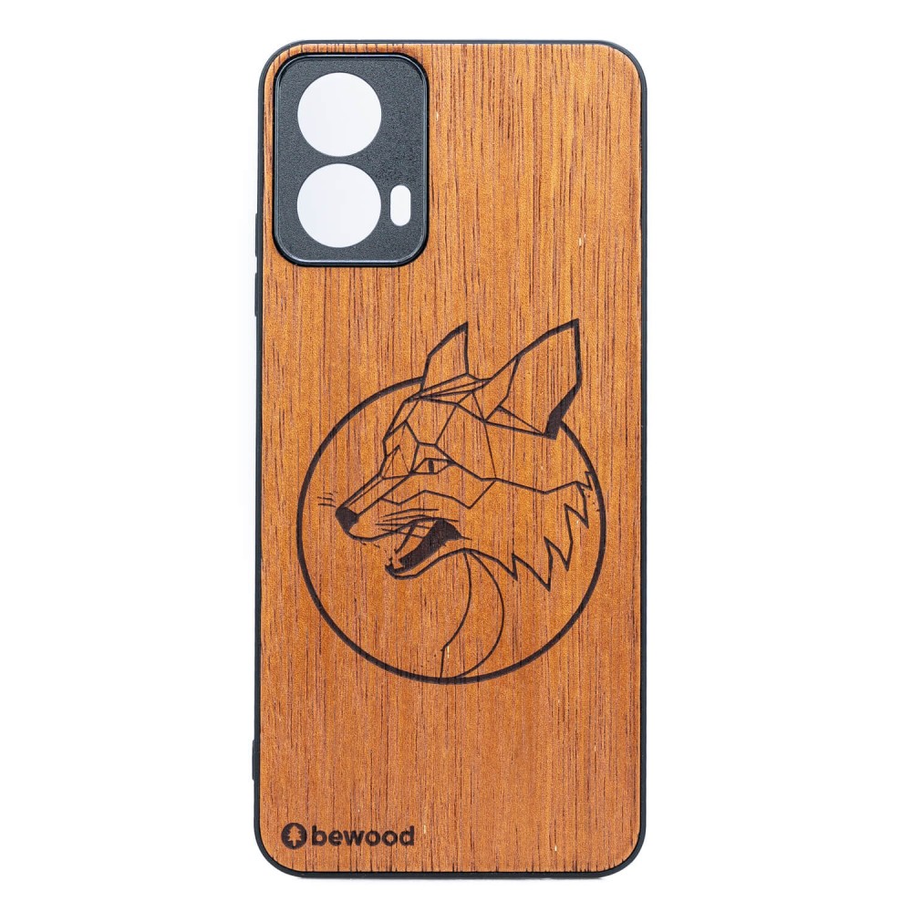 Drewniane Etui Bewood do Motorola G34 5G LIS MERBAU (1)