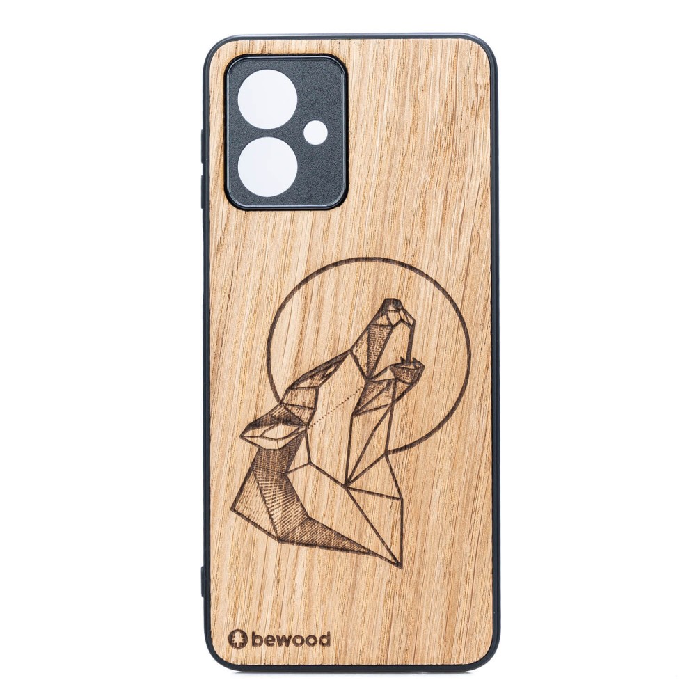 Drewniane Etui Bewood do Motorola G54 5G WILK DĄB (1)