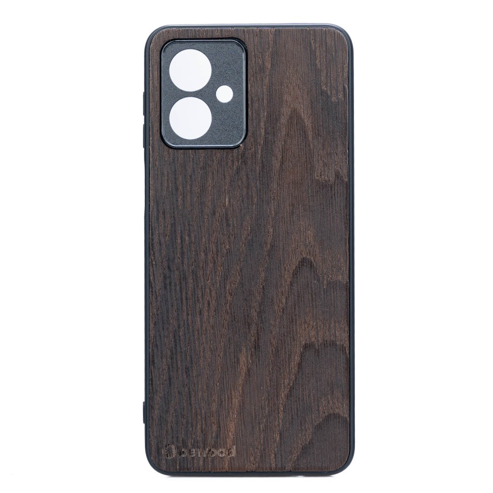 Drewniane Etui Bewood do Motorola G54 5G DĄB WĘDZONY (1)