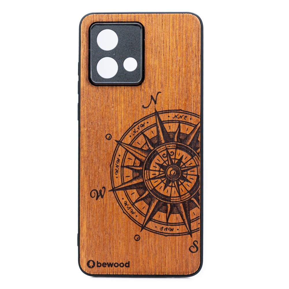 Drewniane Etui Bewood do Motorola G84 5G TRAVELER MERBAU (1)