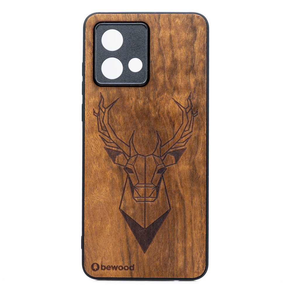 Drewniane Etui Bewood do Motorola G84 5G JELEŃ IMBUIA (1)