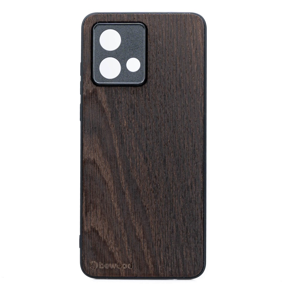 Drewniane Etui Bewood do Motorola G84 5G DĄB WĘDZONY (1)