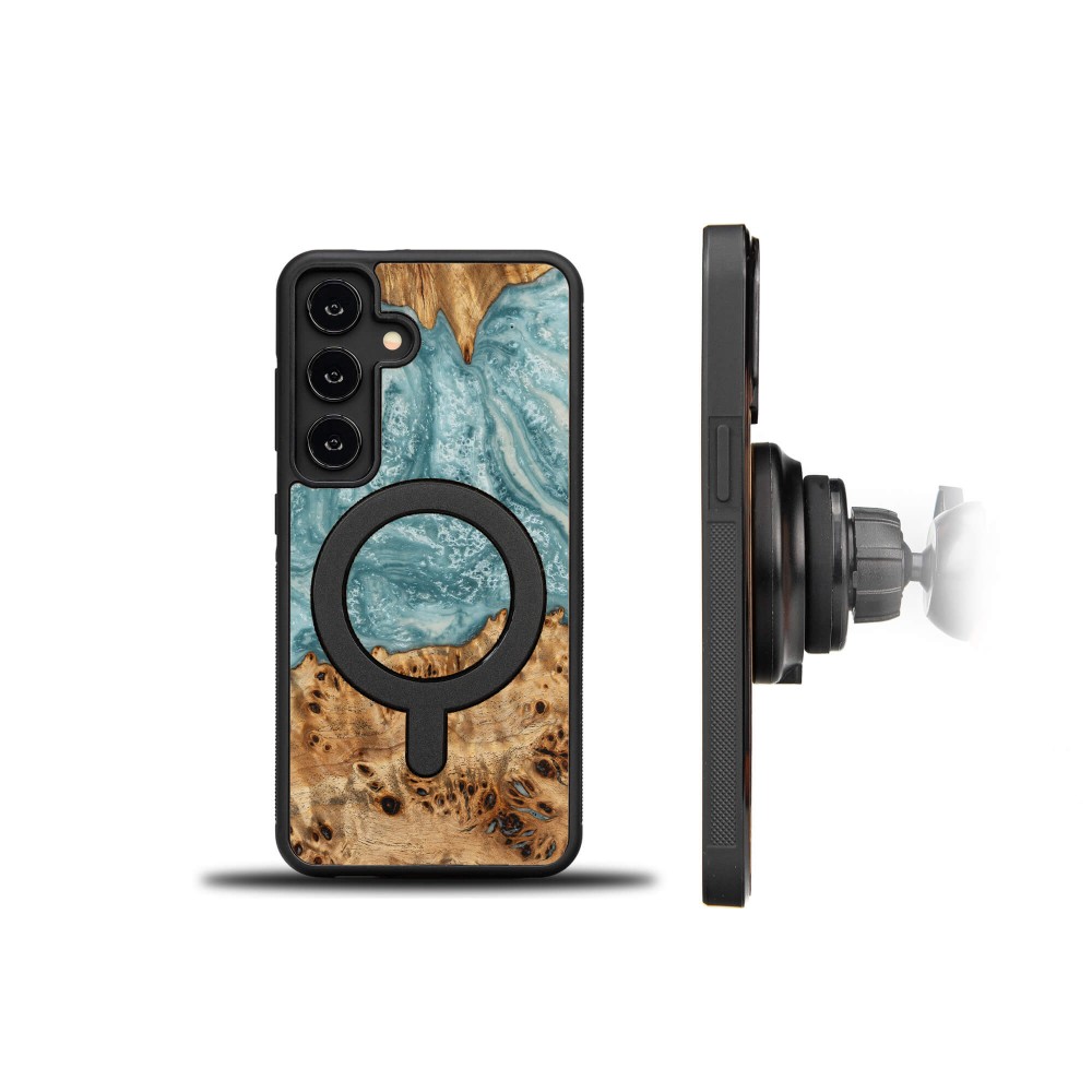 Etui Bewood Unique na Samsung Galaxy A55 5G - Planets - Uran z MagSafe (2)