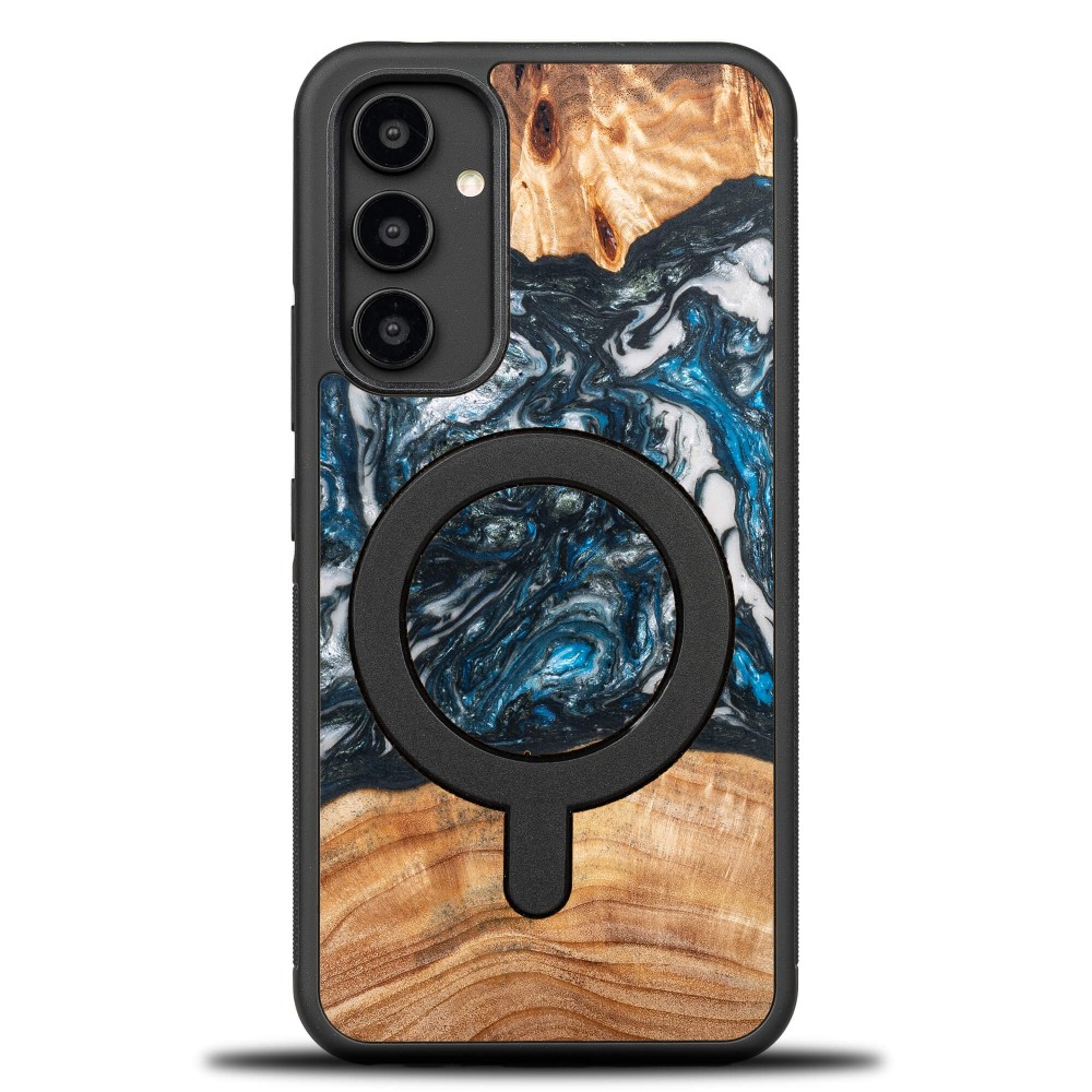 Etui Bewood Unique na Samsung Galaxy A54 5G - Planets - Ziemia z MagSafe (1)