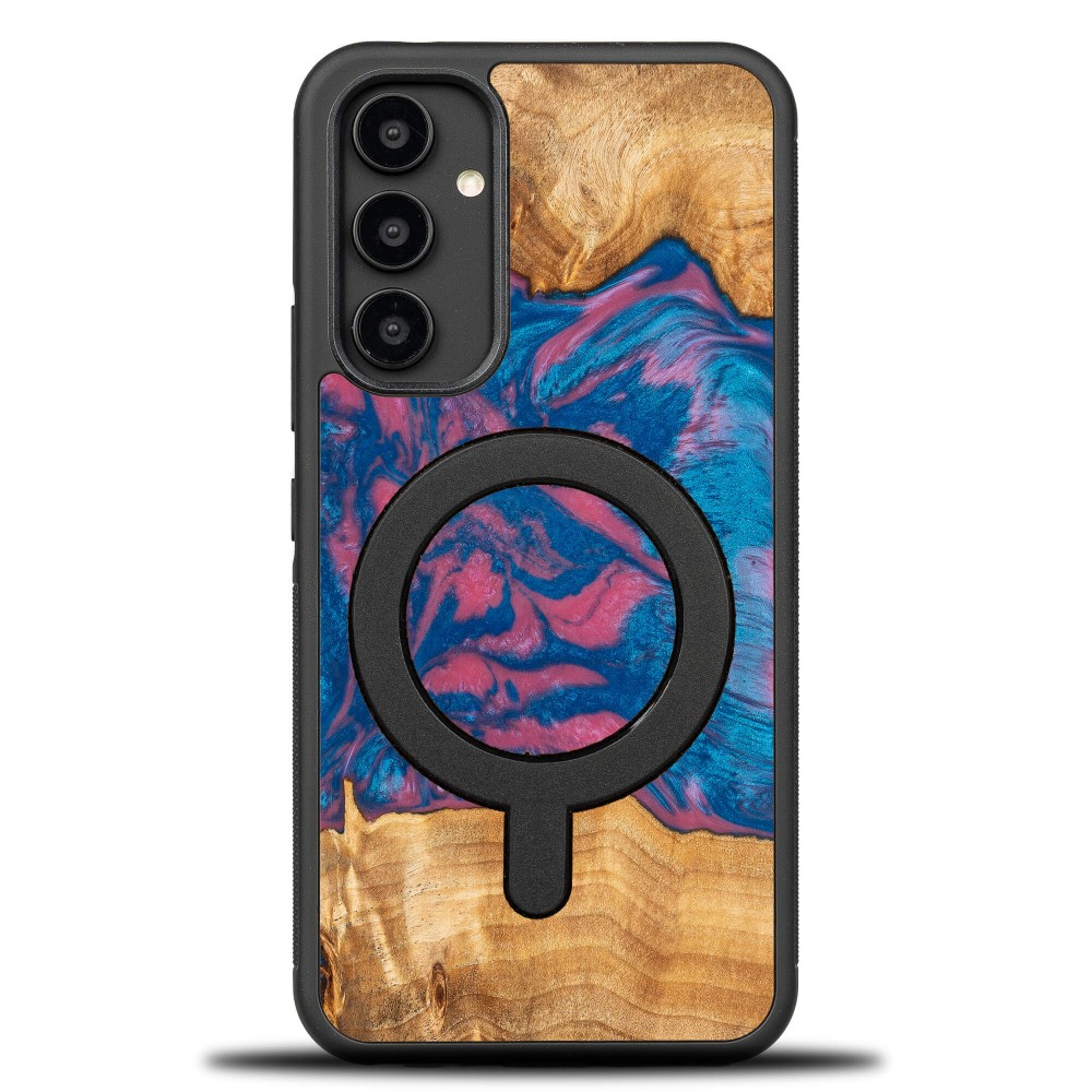 Etui Bewood Unique na Samsung Galaxy A54 5G - Neons - Vegas z MagSafe (1)