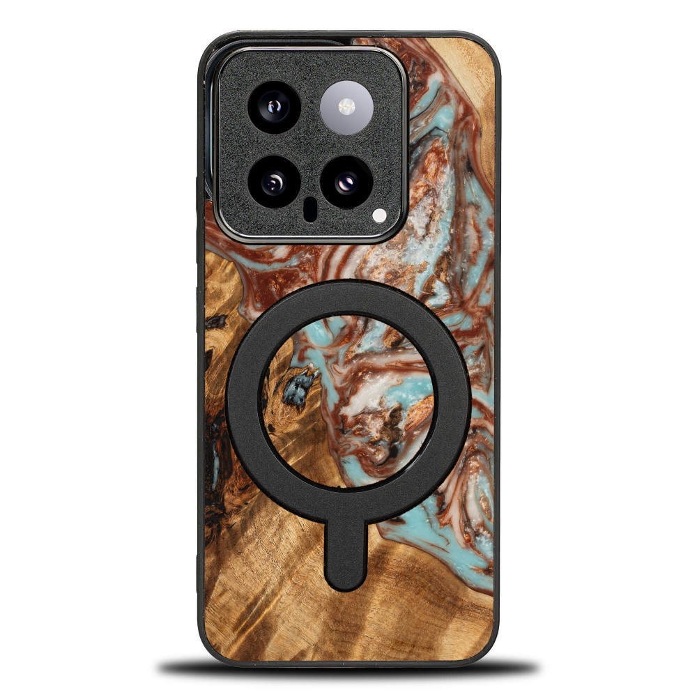 Etui Bewood Unique na Xiaomi 14 - Planets - Jowisz z MagSafe (1)