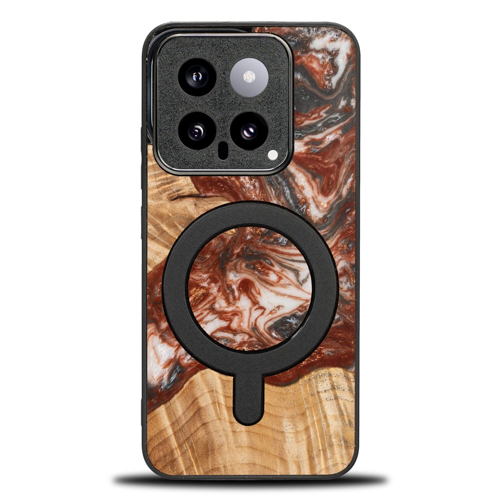Etui Bewood Unique na Xiaomi 14 Pro - Planets - Wenus z MagSafe (1)