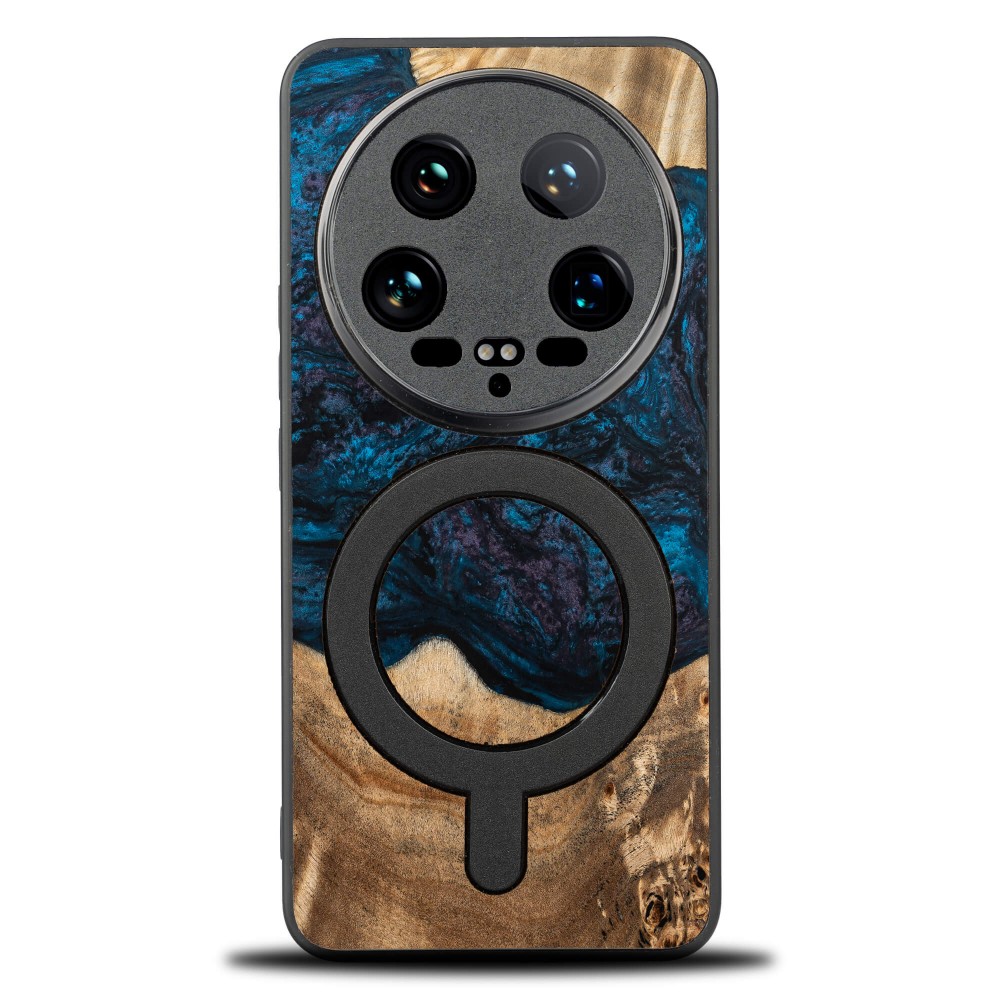 Etui Bewood Unique na Xiaomi 14 Ultra - Planets - Neptun z MagSafe (1)