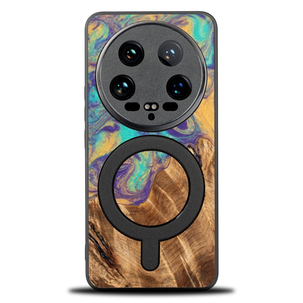 Etui Bewood Unique na Xiaomi 14 Ultra - Planets - Merkury z MagSafe (1)
