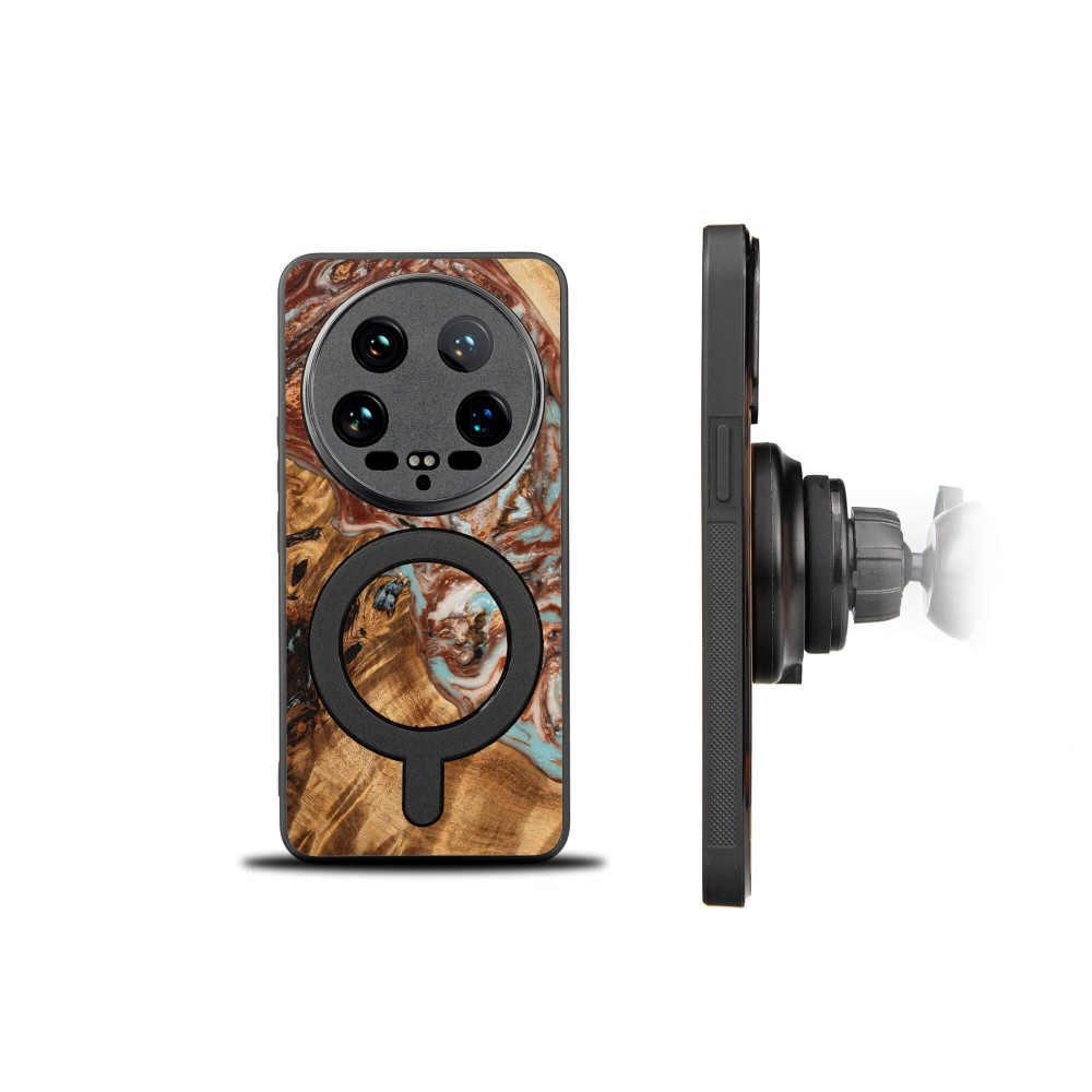 Etui Bewood Unique na Xiaomi 14 Ultra - Planets - Jowisz z MagSafe (2)