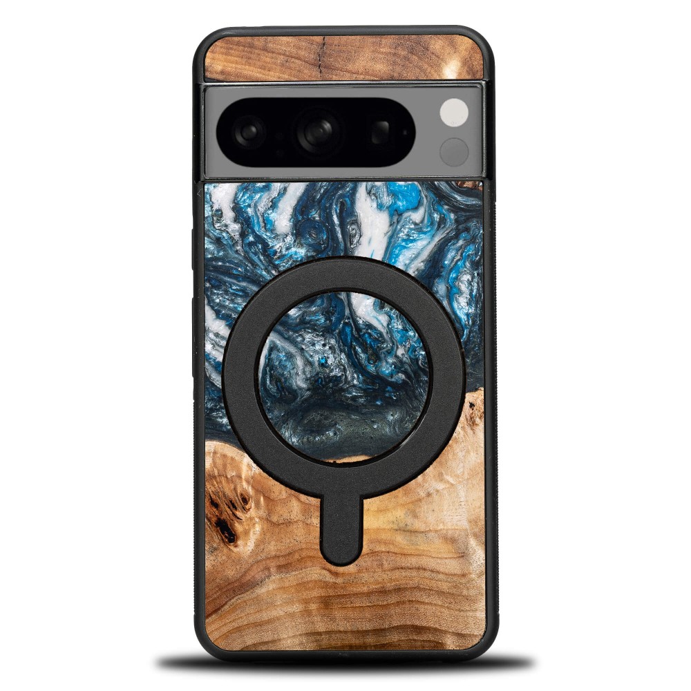 Etui Bewood Unique na Google Pixel 8 - Planets - Ziemia z MagSafe (1)