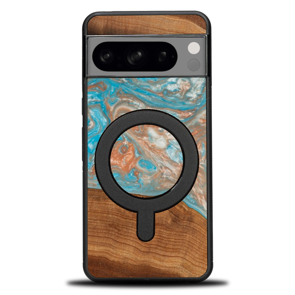 Etui Bewood Unique na Google Pixel 8 - Planets - Saturn z MagSafe (1)