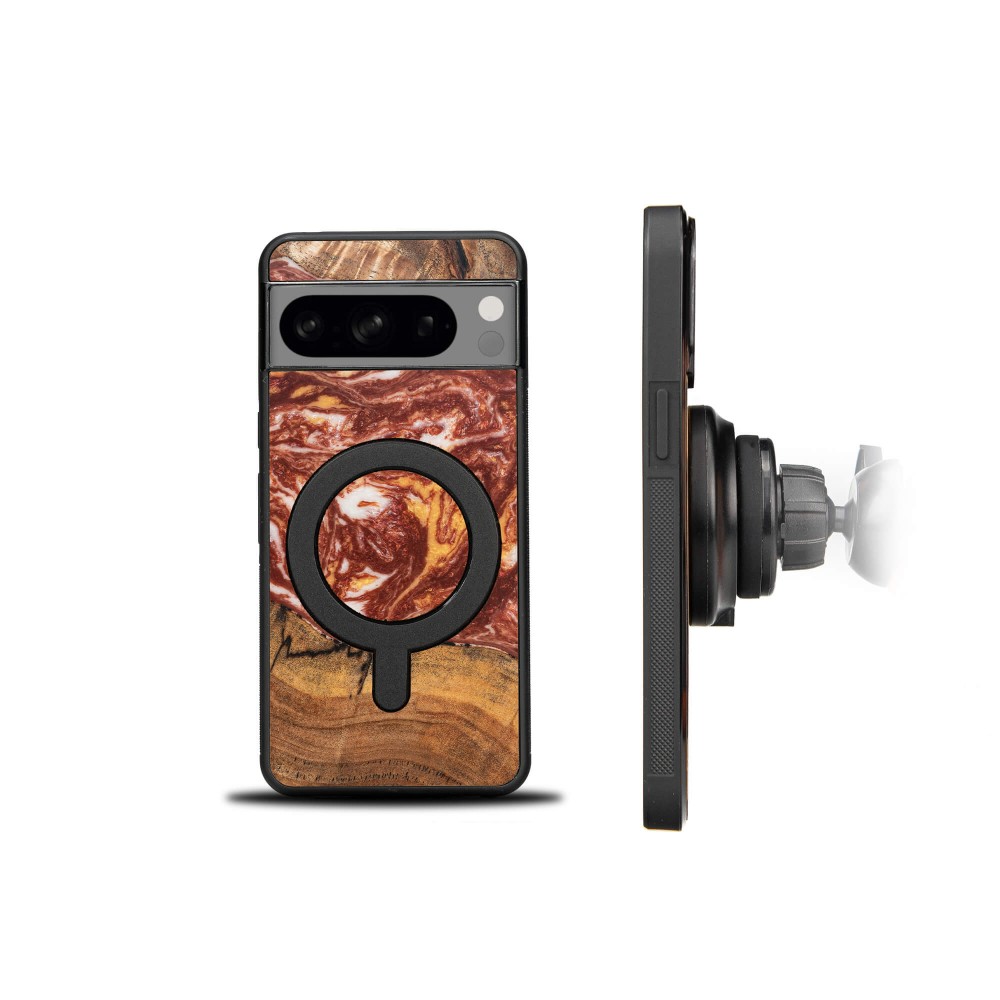 Etui Bewood Unique na Google Pixel 8 Pro - Planets - Mars z MagSafe (2)