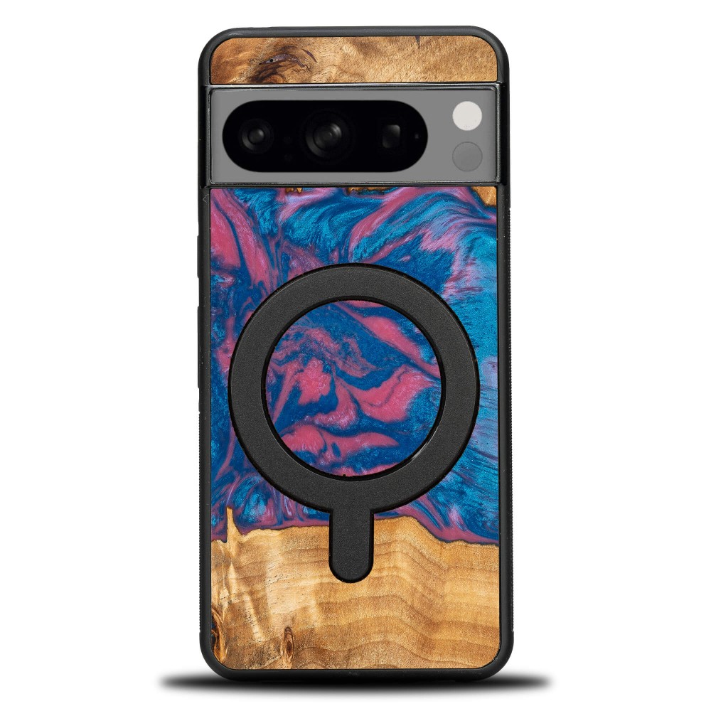 Etui Bewood Unique na Google Pixel 8 Pro - Neons - Vegas z MagSafe (1)