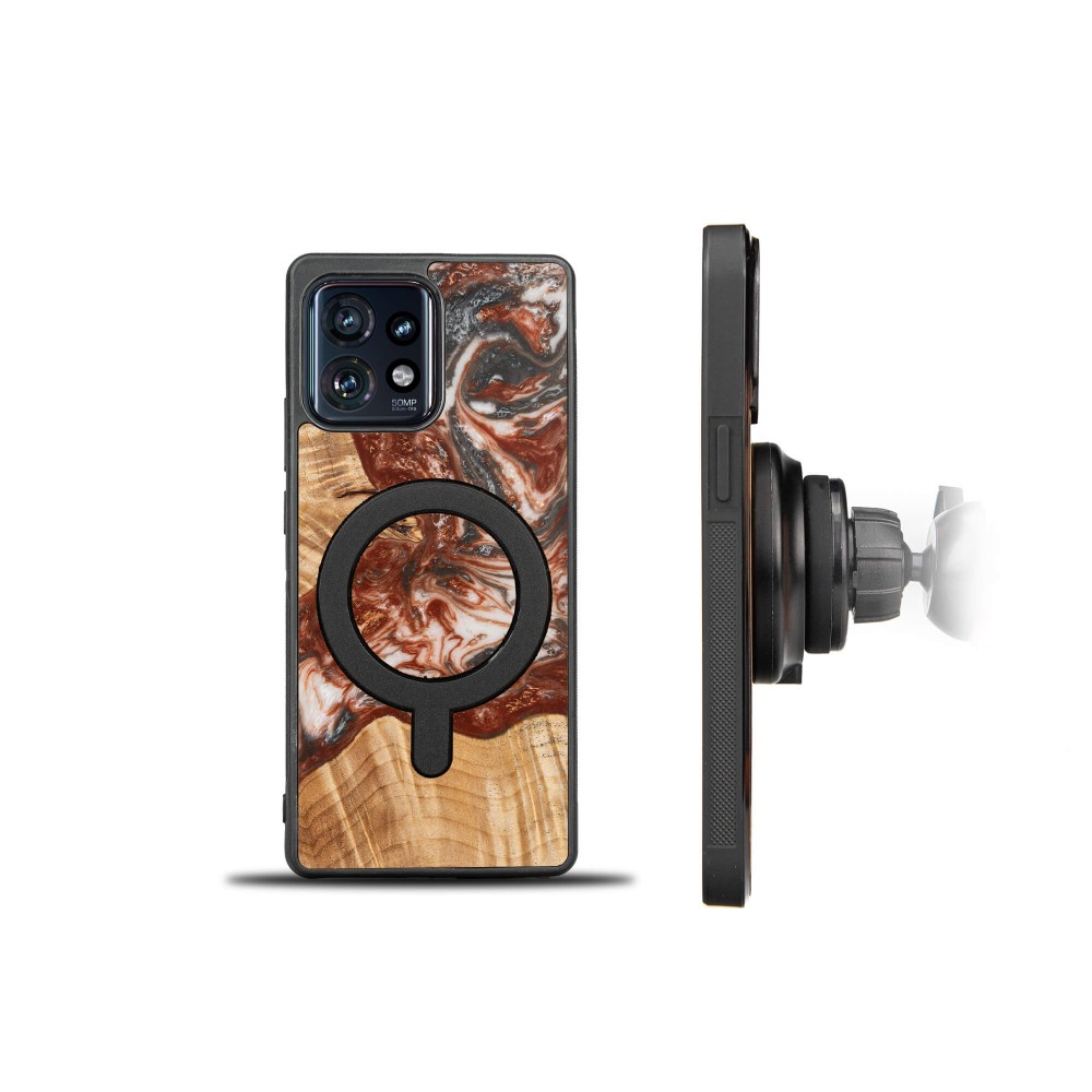 Etui Bewood Unique na Motorola Edge 40 Pro - Planets - Wenus z MagSafe (2)