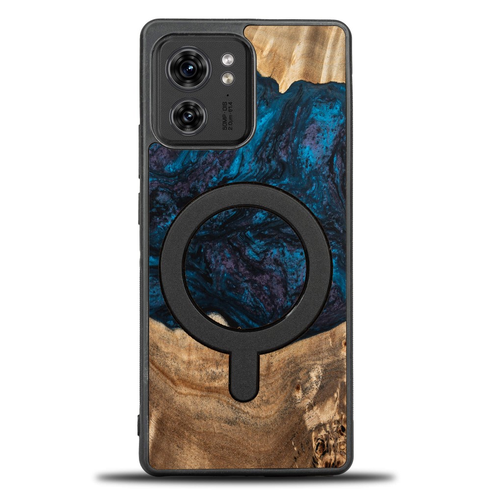 Etui Bewood Unique na Motorola Edge 40 - Planets - Neptun z MagSafe (1)