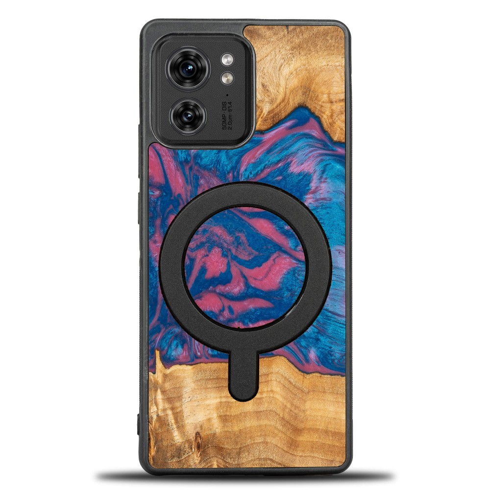 Bewood Resin Case - Motorola Edge 40 - Neons - Vegas - MagSafe (1)