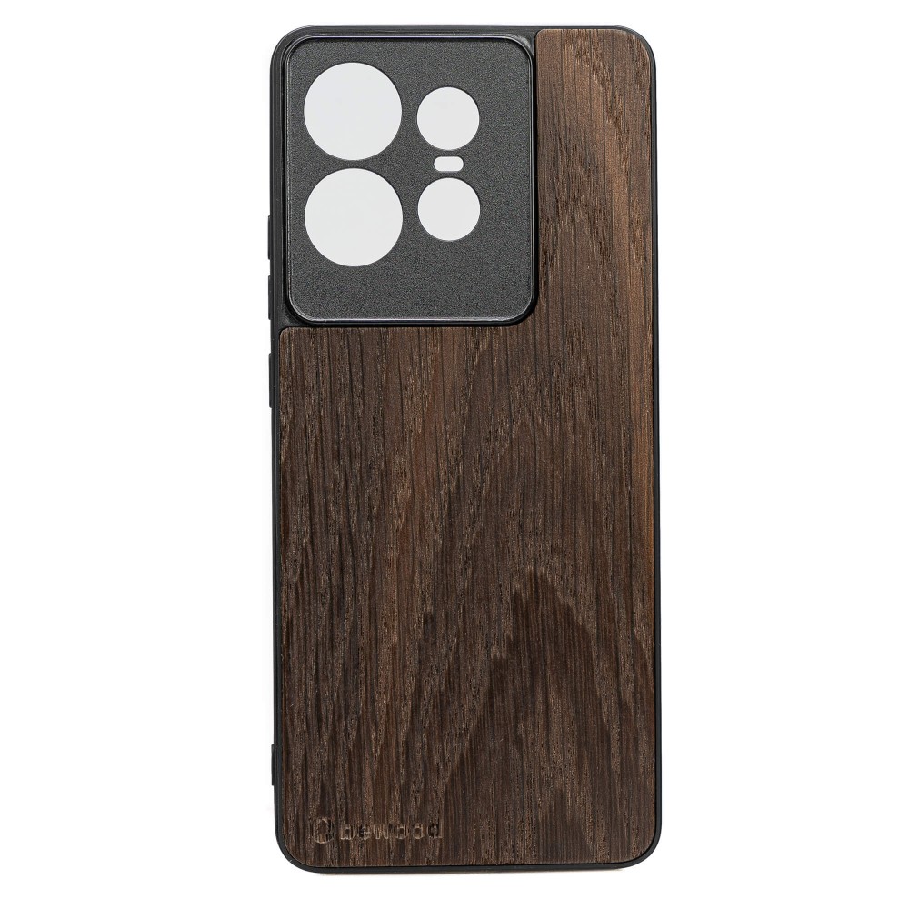 Drewniane Etui Bewood do Motorola Edge 50 Pro DĄB WĘDZONY (1)