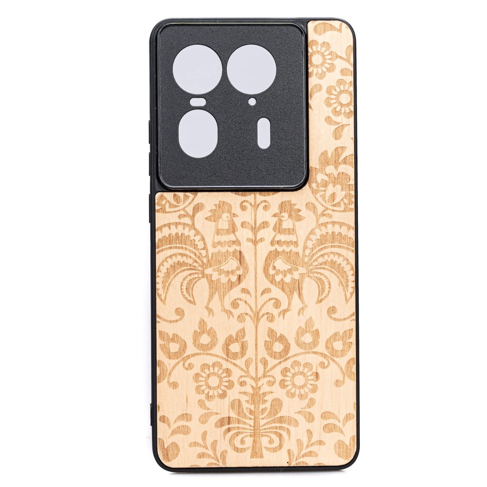 Drewniane Etui Bewood do Motorola Edge 50 Ultra POLSKI FOLK ANIEGRE (1)